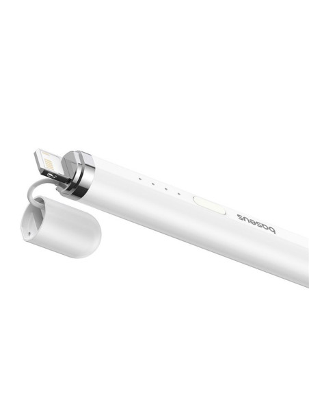 BASEUS Stylet capacitif actif compatible iPad + câble USB A vers Lightning 130 mAh Smooth Writing 2 Lite P80015806211-03/BS-PS02