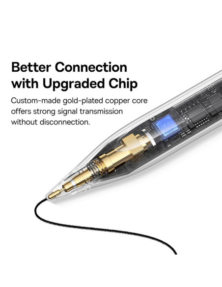 BASEUS Stylet capacitif actif compatible iPad + câble USB A vers Lightning 130 mAh Smooth Writing 2 Lite P80015806211-03/BS-PS02