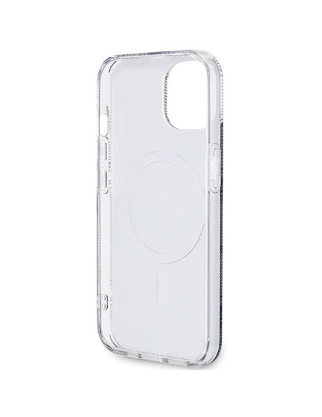 Véritable Case GUESS GUHMP15MHGCUSTGK pour iPhone 15 Plus (Compatible avec Magsafe / IML GCUBE / noir)