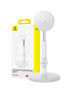 Support magnétique télescopique BASEUS compatible avec Magsafe BS-HP014 blanc