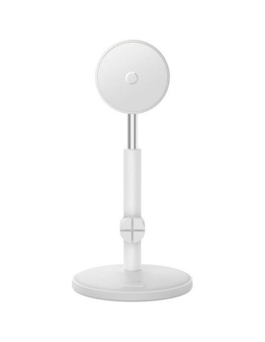 Support magnétique télescopique BASEUS compatible avec Magsafe BS-HP014 blanc