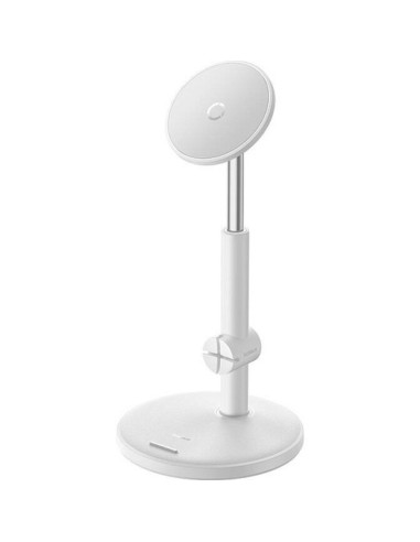 Support magnétique télescopique BASEUS compatible avec Magsafe BS-HP014 blanc
