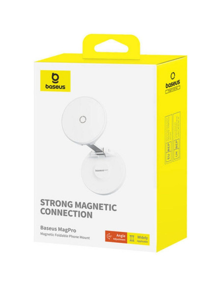 Support de bureau pliant magnétique BASEUS compatible avec Magsafe BS-HP016 blanc