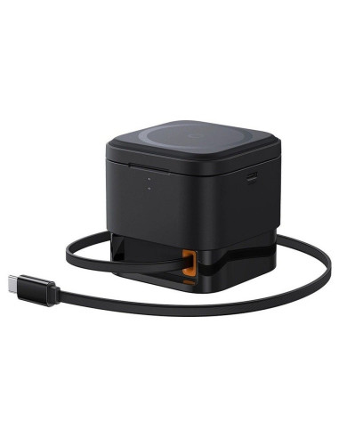 Chargeur inductif 2-en-1 BASEUS compatible avec MagSafe 3A 20W BS-W531 noir