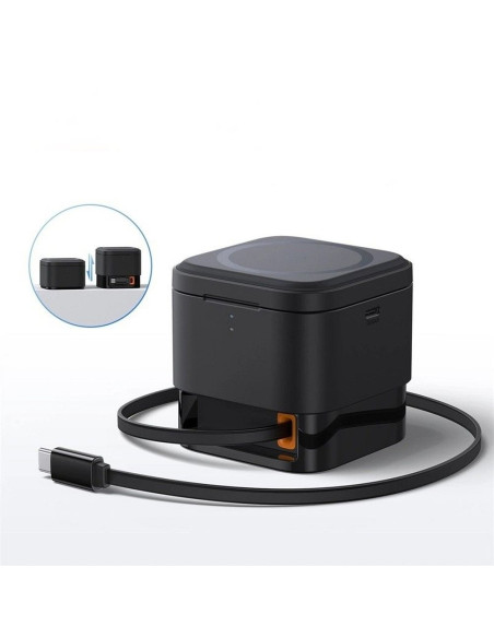 Chargeur inductif 2-en-1 BASEUS compatible avec MagSafe 3A 20W BS-W531 noir