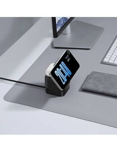 Chargeur inductif 2-en-1 BASEUS compatible avec MagSafe 3A 20W BS-W531 noir