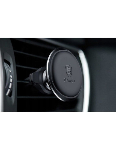 Support voiture magnétique BASEUS pour grille C40141201113-00 noir