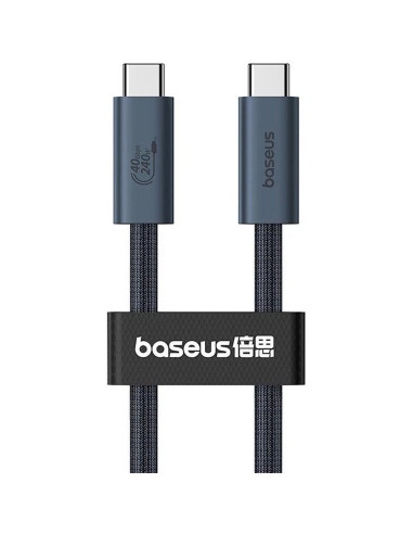 Câble BASEUS Type C vers Type C PD3.1 240W 8K 60Hz CB000068 1 m noir