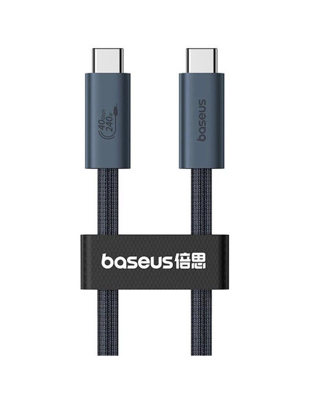 Câble BASEUS Type C vers Type C PD3.1 240W 8K 60Hz CB000068 1 m noir