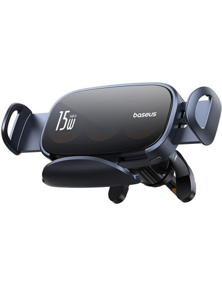 Support voiture à induction BASEUS pour grille 15W BS-CM029 noir
