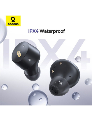 BASEUS wireless earphones bluetooth TWS ENC IPX4 Bowie E18 black