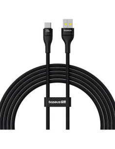 BASEUS USB A vers Type C PD QC 5A 100W Flash cable P10311804111-01 2 m noir