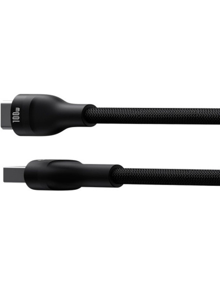 BASEUS USB A vers Type C PD QC 5A 100W Flash cable P10311804111-01 2 m noir