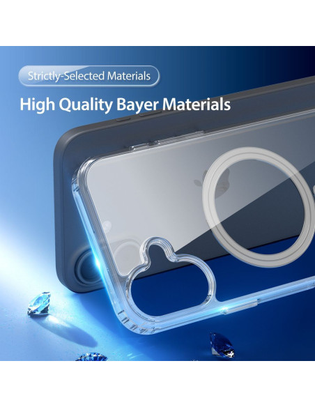 DUX DUCIS Clin - Case transparente compatible avec MagSafe pour iPhone 16 Plus