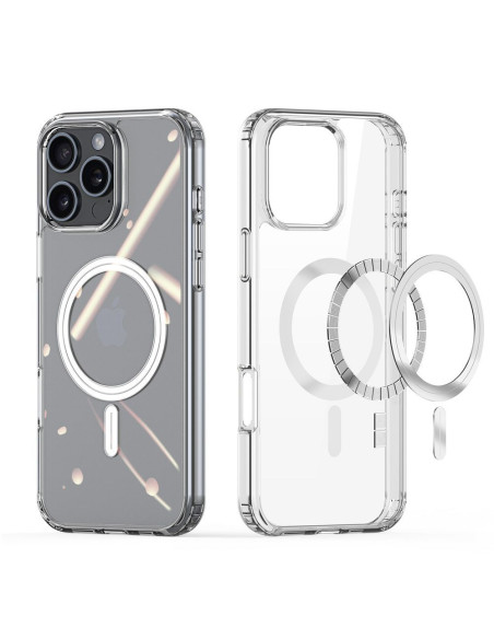 DUX DUCIS Clin - Case transparente compatible MagSafe pour iPhone 16 Pro Max