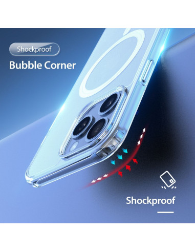 DUX DUCIS Clin - Case transparente compatible MagSafe pour iPhone 16 Pro Max