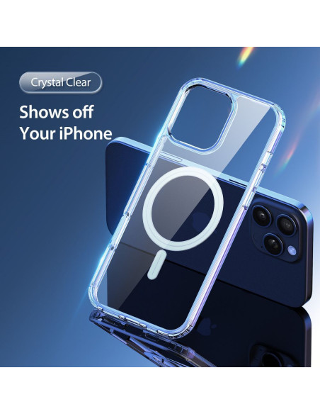 DUX DUCIS Clin - Case transparente compatible MagSafe pour iPhone 16 Pro Max