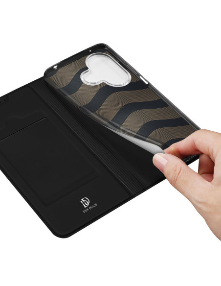 DUX DUCIS Skin Pro - Coque à rabat pour Redmi 13 noir