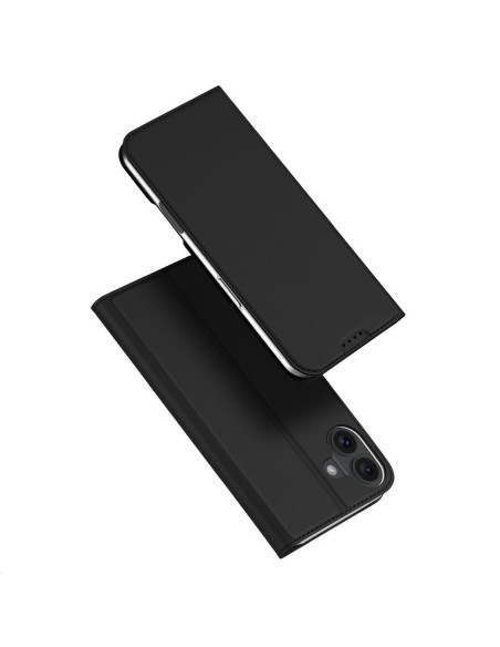 DUX DUCIS Skin Pro - Coque à rabat pour Apple iPhone 16 noir