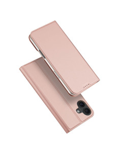 DUX DUCIS wallet case SKIN PRO for IPHONE 16 rose