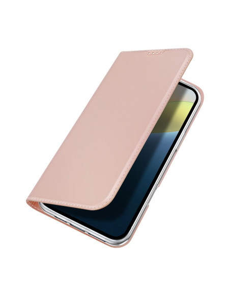 DUX DUCIS wallet case SKIN PRO for IPHONE 16 rose