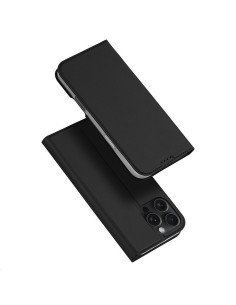DUX DUCIS Skin Pro - Coque à rabat pour Apple iPhone 16 Pro noir