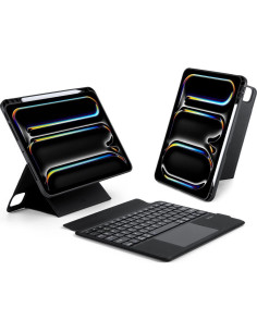 DUX DUCIS DK Case pliante avec clavier sans fil pour iPad Pro 11 (2024) noir