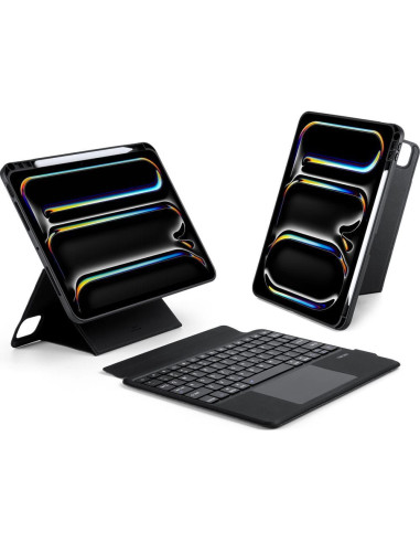 DUX DUCIS DK Case pliante avec clavier sans fil pour iPad Pro 11 (2024) noir