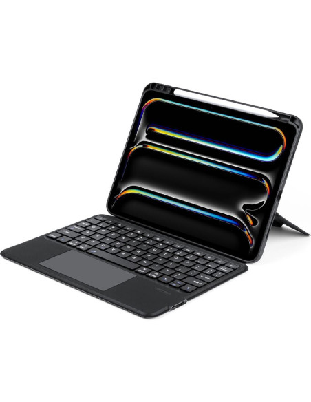 DUX DUCIS DK Case pliante avec clavier sans fil pour iPad Pro 11 (2024) noir