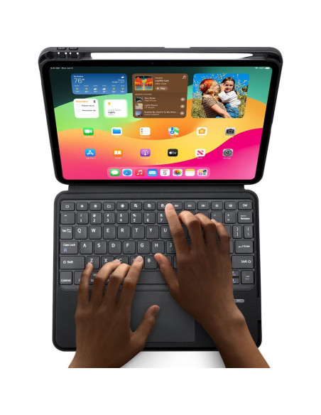 DUX DUCIS DK Case pliante avec clavier sans fil pour iPad Pro 11 (2024) noir