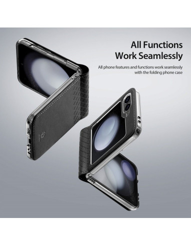 DUX DUCIS BRIL Coque pour SAMSUNG Z Flip6 5G noir