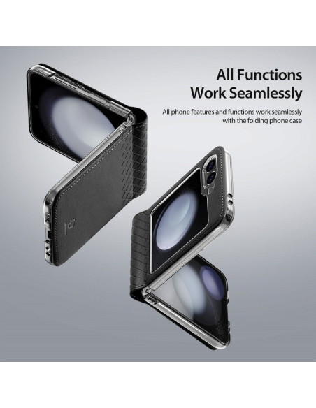 DUX DUCIS BRIL Coque pour SAMSUNG Z Flip6 5G noir