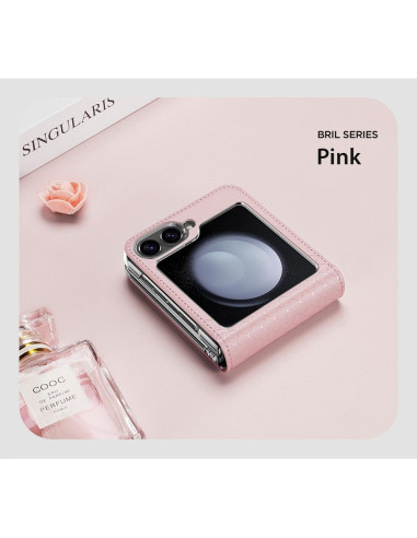 DUX DUCIS BRIL Coque pour SAMSUNG Z Flip6 5G rose
