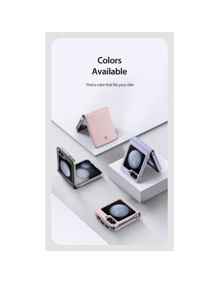 DUX DUCIS BRIL Coque pour SAMSUNG Z Flip6 5G rose