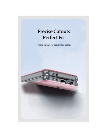 DUX DUCIS BRIL Coque pour SAMSUNG Z Flip6 5G rose
