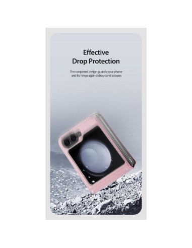 DUX DUCIS BRIL Coque pour SAMSUNG Z Flip6 5G rose