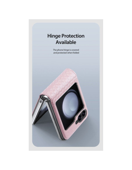 DUX DUCIS BRIL Coque pour SAMSUNG Z Flip6 5G rose