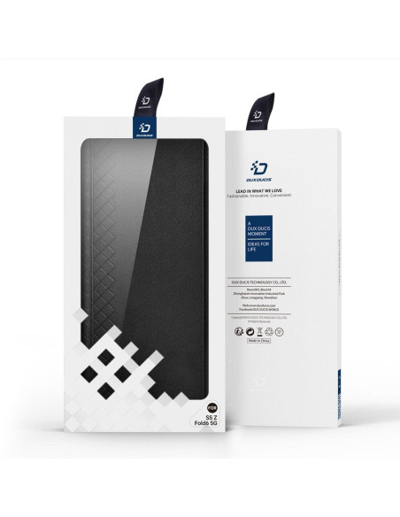 DUX DUCIS Bril - Case en cuir pour Samsung Galaxy Z Fold6 5G bleu