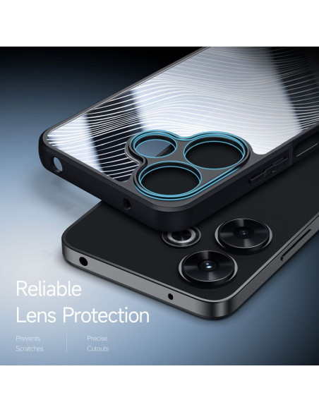 DUX DUCIS Aimo - Case blindée pour Redmi 13 noir