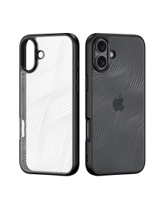 DUX DUCIS Aimo Mag - Case blindée compatible avec MagSafe pour Apple iPhone 16 noir 2