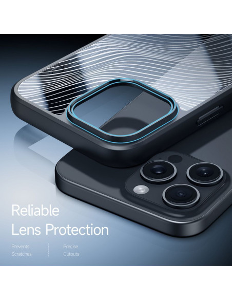 DUX DUCIS Aimo Mag - Case blindée compatible MagSafe pour Apple iPhone 16 Pro noir