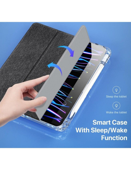 DUX DUCIS UNID Case pliante avec porte-stylet pour iPad Pro 11 (2024) noir