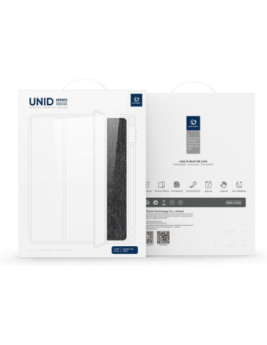 DUX DUCIS UNID Case pliante avec porte-stylet pour iPad Pro 13 (2024) noir