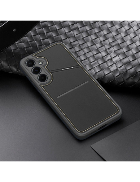 DUX DUCIS RAFI II Coque MAG avec support compatible avec MagSafe pour SAMSUNG A55 noir