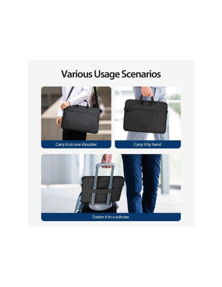 DUX DUCIS LBJB - Sacoche pour ordinateur portable 14-15.4" - Noir