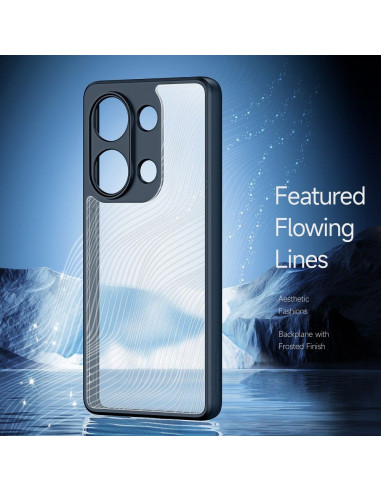DUX DUCIS Aimo - Case blindée pour Redmi Note 13 Pro 4G noir