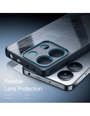 DUX DUCIS Aimo - Case blindée pour Redmi Note 13 5G noir