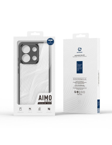 DUX DUCIS Aimo - Case blindée pour Redmi Note 13 5G noir
