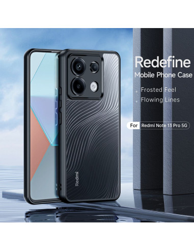 DUX DUCIS Aimo - Case blindée pour Redmi Note 13 Pro 5G noir