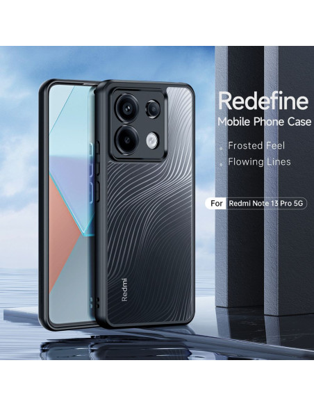 DUX DUCIS Aimo - Case blindée pour Redmi Note 13 Pro 5G noir